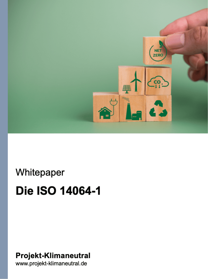 Buchdeckel von Whitepaper "Die ISO 14064-1"